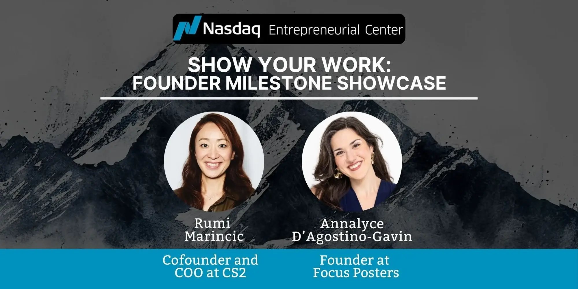 9.15.2026 Founder Milestone Showcase Banner